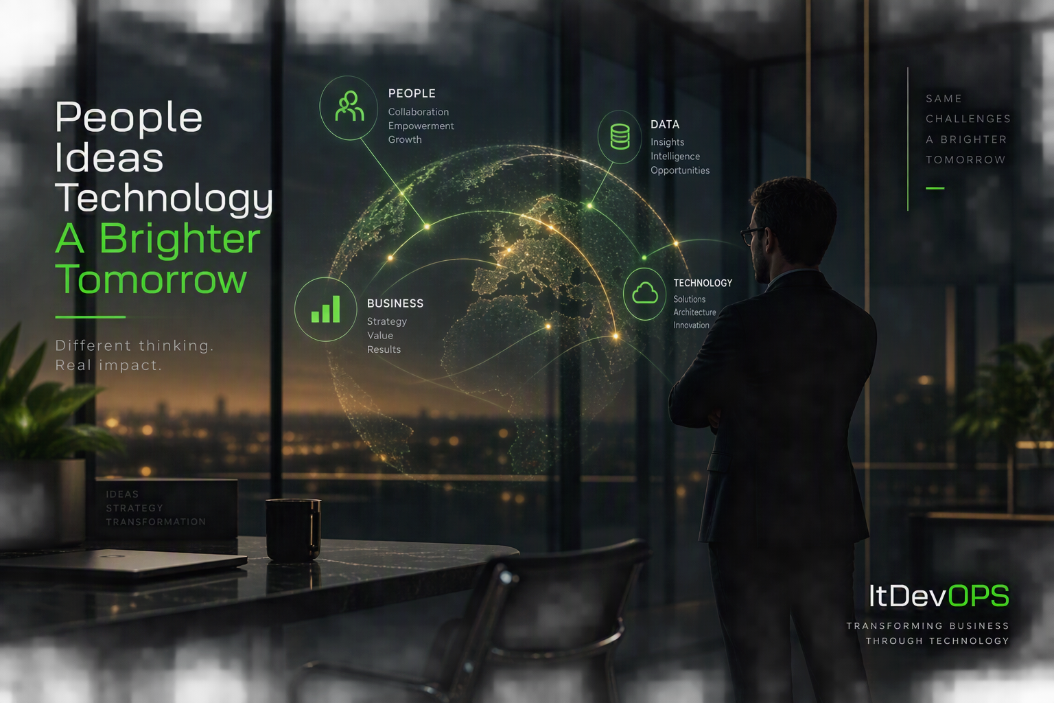 ItDevOPS IT consultancy, business analyse en solution architecture